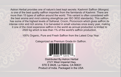 Kashmiri Saffron - 5g